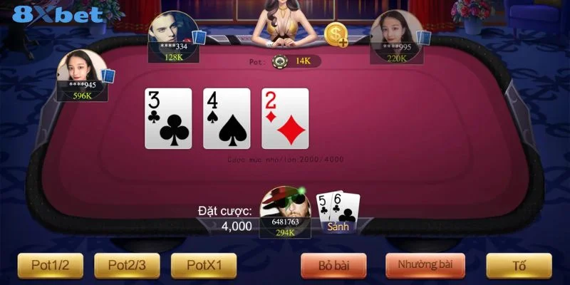 Top 3 kinh nghiệm chơi xì tố thắng lớn tại nhà cái 8Xbet.