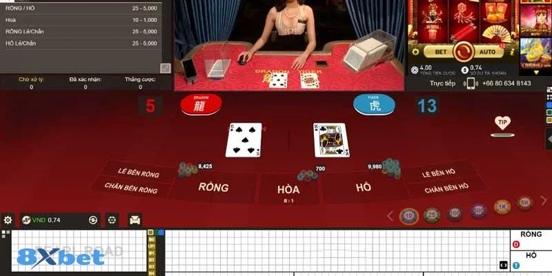 Bí kíp chơi game Rồng Hổ 8Xbet dành cho tân thủ tham khảo. 