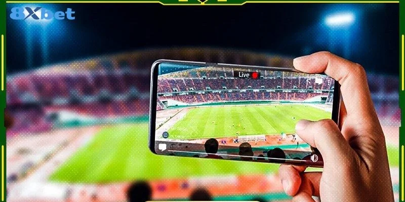 Tại sảnh cược thể thao của nhà cái 8Xbet có trực tiếp link xem bóng đá 