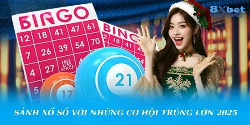 Cá cược xổ số 8Xbet là sảnh chơi hấp dẫn với các con số.